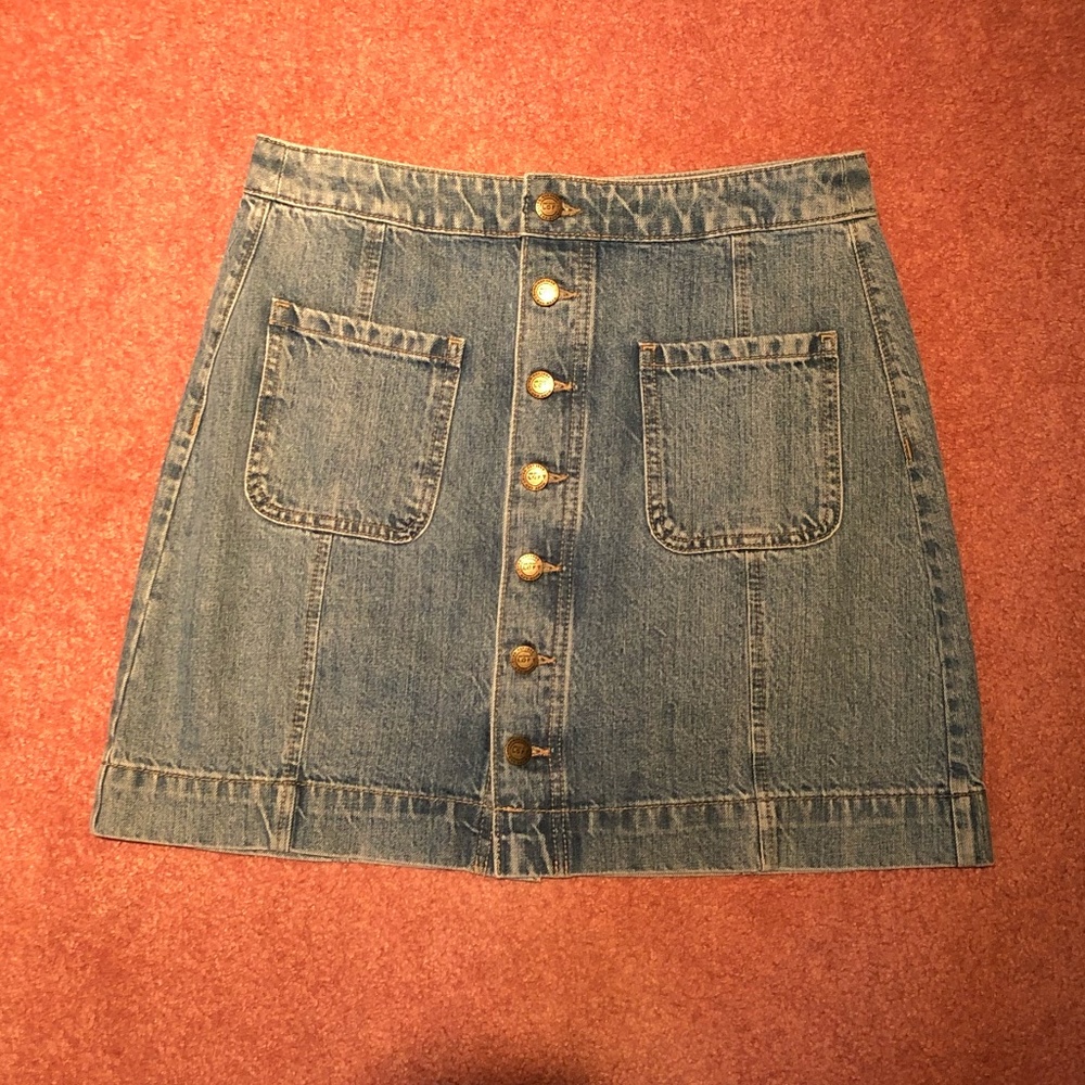 Loft Size 4 Denim Skirt